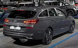 Second facelift i30 Touring (rear)