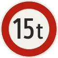 240-15 – Maximum weight (formerly used )