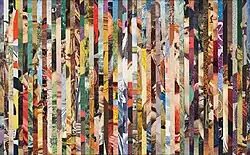 Jiří Kolář, Face of Memory (1971), rollage