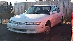 1993-1995 Mazda 626 Cronos photographed in Sault Ste. Marie, Ontario, Canada