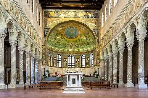 Basilica of Sant'Apollinare in Classe, Ravenna, unknown architect, 549[142]