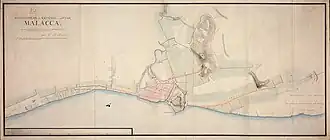 Malacca between 1750 and 1796