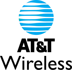 AT&T Wireless logo, 1987–2005