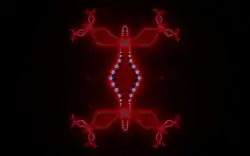 A corresponding Julia set of Burning Ship fractal