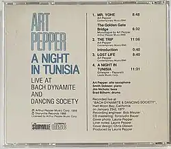 Back cover art of this album