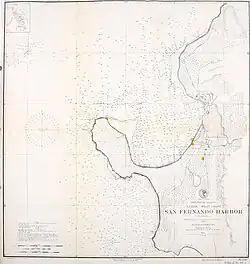 San Fernando, La Union Harbor map