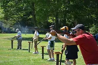 Trap shooting in USA