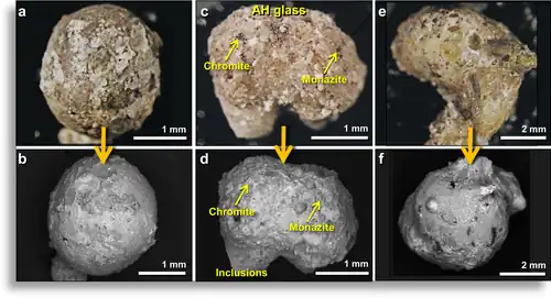 Meltglass from Abu Hureyra