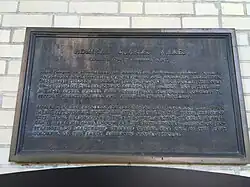 Admiral Charles Wilkes plaque.