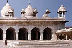 Façade of the mosque