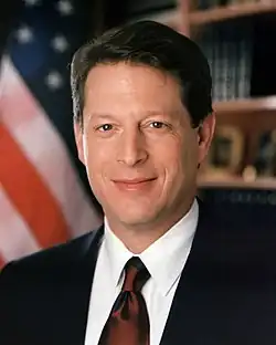 Official Vice Presidential portrait of Al Gore