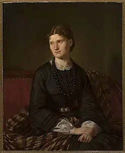 Portrait of Julia née Bergson, artist’s wife, National Museum in Warsaw