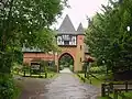 Alexandra Lodge which serves as the west gates