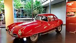 Alfa Romeo C52 Disco Volante Coupé in the Alfa Romeo Museum