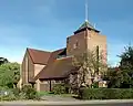 All Saints Church on Bridle Road was built in 1955–6 by William Curtis Green and is a Grade II listed building.[4]