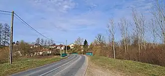 The road into Alliancelles