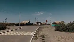 Novostroynaya Street in Altynzhar