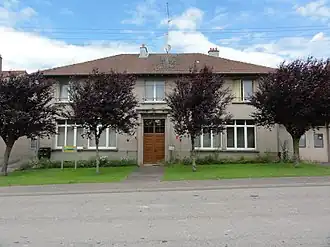 The town hall in Amenoncourt