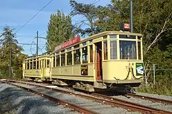 HTM 779 + 816 at the Parklaan (change place) in Amstelveen.