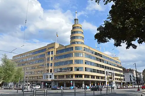 Flagey Building (or Radio House), Ixelles (Brussels), Belgium (1938)