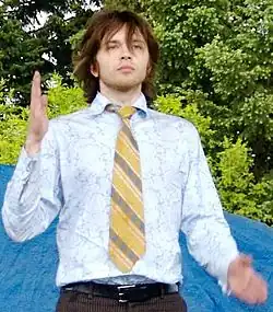 Ross in concert at the Albany Tulip Festival (May 2006)