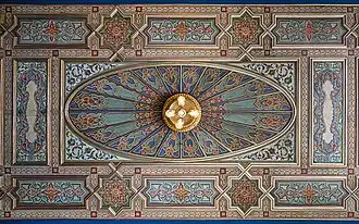 Ceiling of the entrance hall