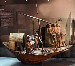 Model ship from the Old Kingdom, c. 2686 – c. 2181 BC