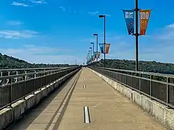 View from on the bridge