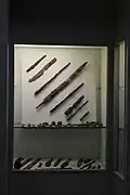Archaic iron weapons from the Archaeological Museum of Magliano Sabina