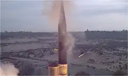 Test start of an Arrow 3 on 25 February 2013