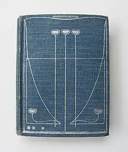 Art Nouveau book cover, designed by Talwin Morris, from collection of Glasgow School of Art Library