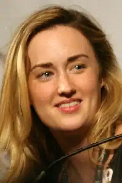 Ashley Johnson smiling