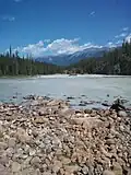 Athabasca River in July, 2013