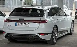 Audi S6 Avant e-tron rear