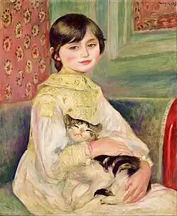 Pierre-Auguste Renoir, Julie Manet with Cat, 1887