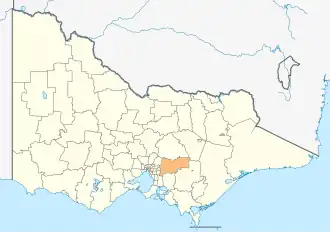 Location in Victoria