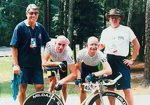 Australian Cycling Team in Atlanta 1996 Paralympic Games