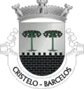 Coat of arms of Cristelo
