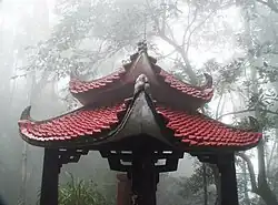 Ba Vì National Park, Ho Chi Minh Temple on King High Peak, Vietnam