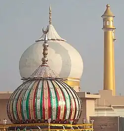 View of the Bada Tazia and the dargah/ home of bilgram