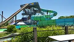 Bahama Mama and Bubba Tubba water slides