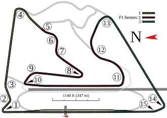 The Bahrain Circuit in Sakhir