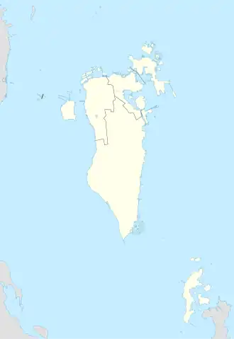 Nabih Saleh Island is located in Bahrain