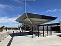 Newly opened bus interchange, December 2021