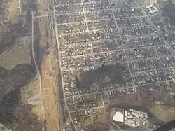 Aerial view of Baltimore Heights