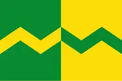 Flag of Castro de Filabres, Spain