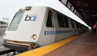 Early model BART car