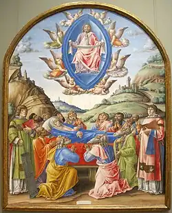 The Death of the Virgin by Bartolomeo Vivarini, c. 1484