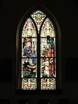 Stained glass window