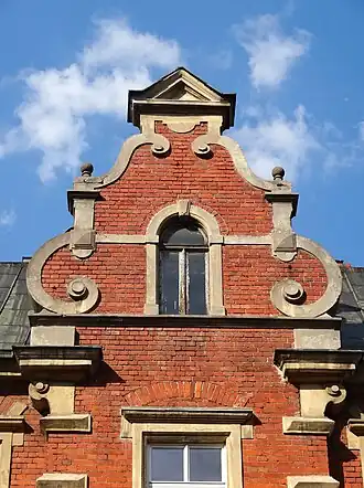 Detail of a gable